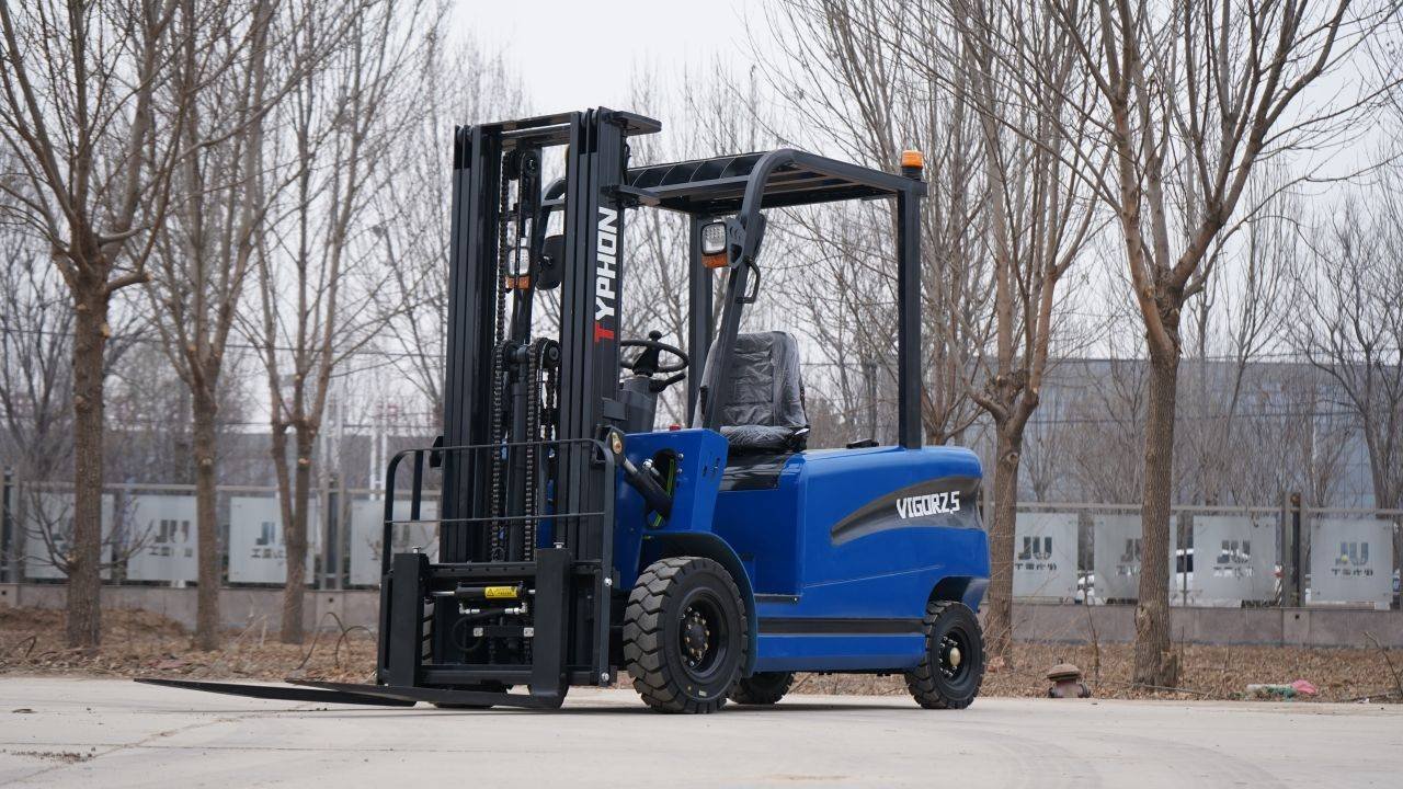 New 2025 TYPHON VIGOR 2.5 Blue Electric Forklift 2.5 Ton Lifter Lift Truck Jitney Hi-Lo 1 New 2025 TYPHON VIGOR 2.5 Blue Electric Forklift 2.5 Ton Lifter Lift Truck Jitney Hi-Lo