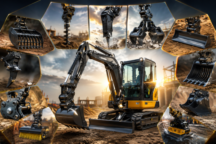 Top 10 Mini Excavator Attachments to boost your worksite productivity!