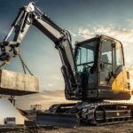 Unleash the power of the 4000 lb mini excavator lift capacity! Explore its weight capabilities!
