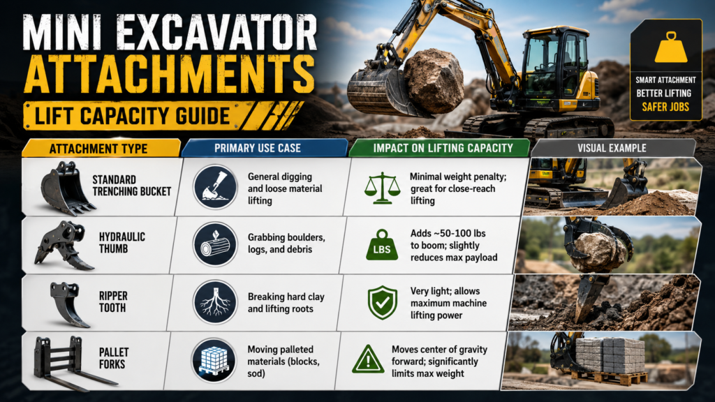 Unleash the power of the 4000 lb mini excavator lift capacity! Explore its weight capabilities! 1 4000 lb mini excavator lift capacity Table