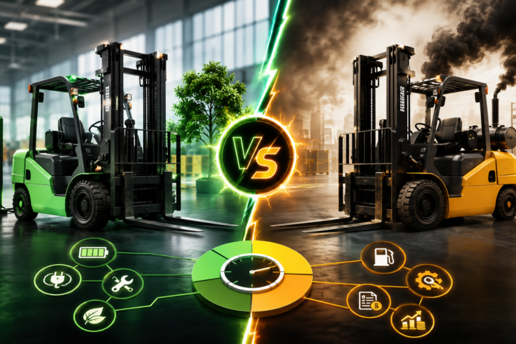 Electric vs Diesel Forklifts: Discover a complete TCO breakdown to find the best options!