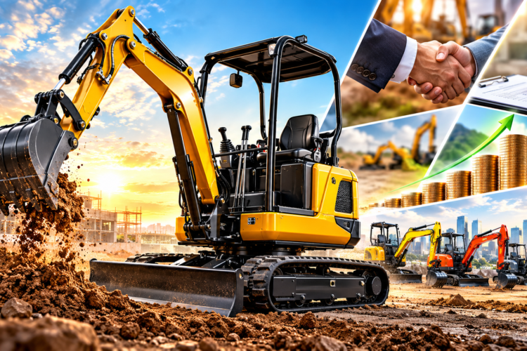 Unlock the best Mini Excavator for Sale deals! Explore financing, loans, leases, and ROI strategies!