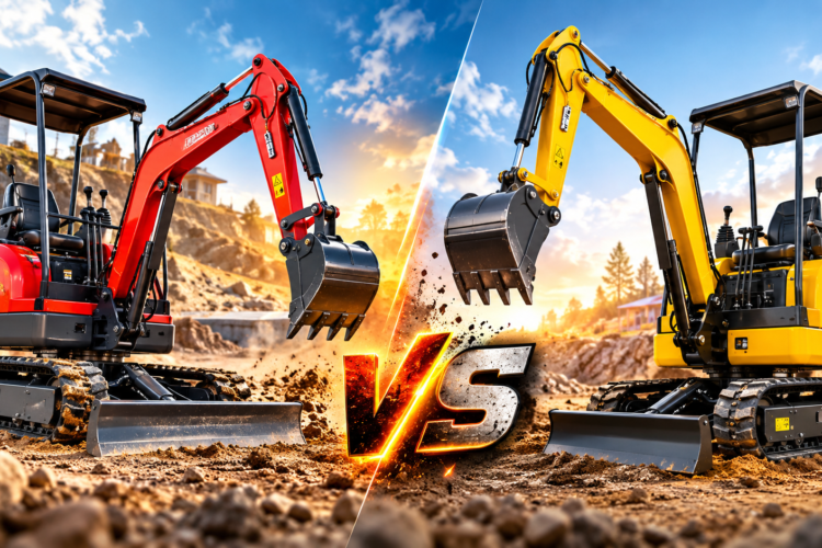Typhon Terror XVII vs XX: Which compact excavator reigns supreme? Explore our detailed comparison!