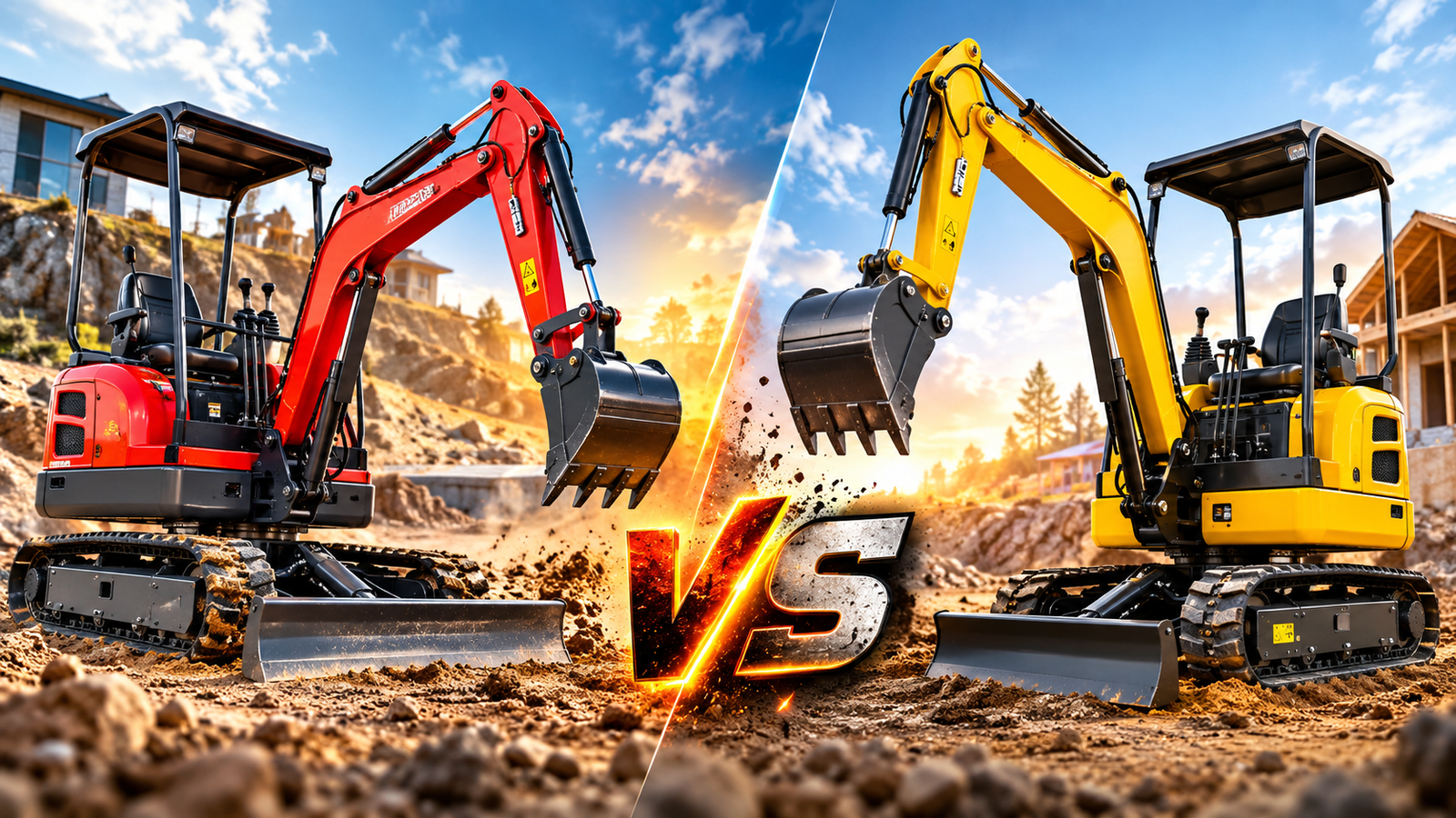 Typhon Terror XVII vs XX: Which compact excavator reigns supreme? Explore our detailed comparison!
